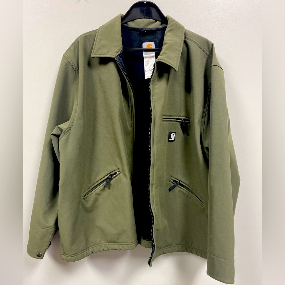 Carhartt heavy duty soft shell jacket size 3xl regular